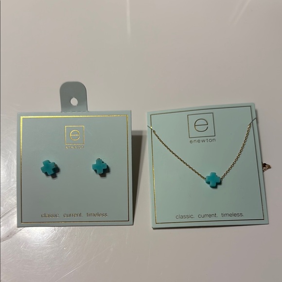 enewton Turquoise Necklace and Earring Set - Picture 1 of 4